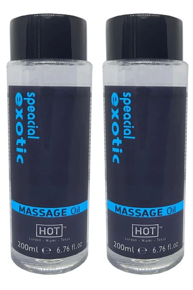 Süper Special Exotic Massage Oil 400ml Aromalı Masaj Yağı X 2 ADET ürün görseli 1