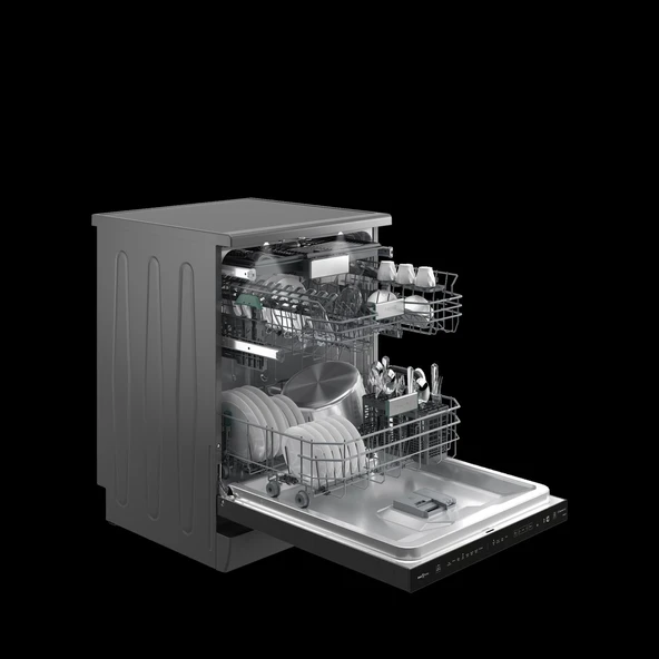ARÇELİK 6688 DI 8 Programlı Bulaşık Makinesi - Resim 3