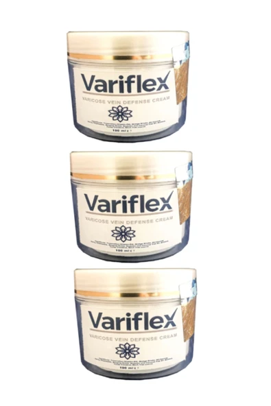 Süper Varix Variflex Leg Bacak ve Vars Bakımı Kremi 100 ml X 3 adet ürün görseli 1