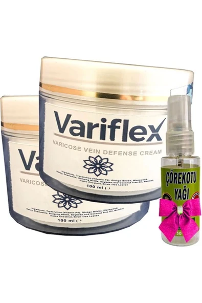Variflex Krem 100 ml x 2 adet + ve Çörek Otu Yağı 30 ml ürün görseli 1