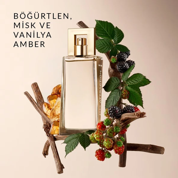 AVON Attraction Kadın Parfüm EDP 50ml ürün görseli 1