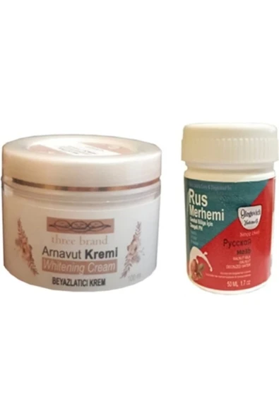 Süper Three Brand Arnavut Kremi 1AD+RUS Merhemi 50 ml 1AD ürün görseli 1