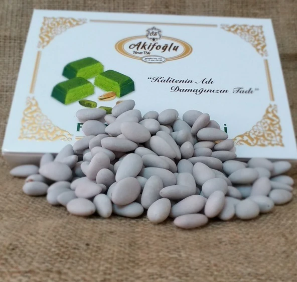 Kahramanmaraş Badem Şekeri (Öz Akifoğlu Şekerleme 1 Kg) ürün görseli 1