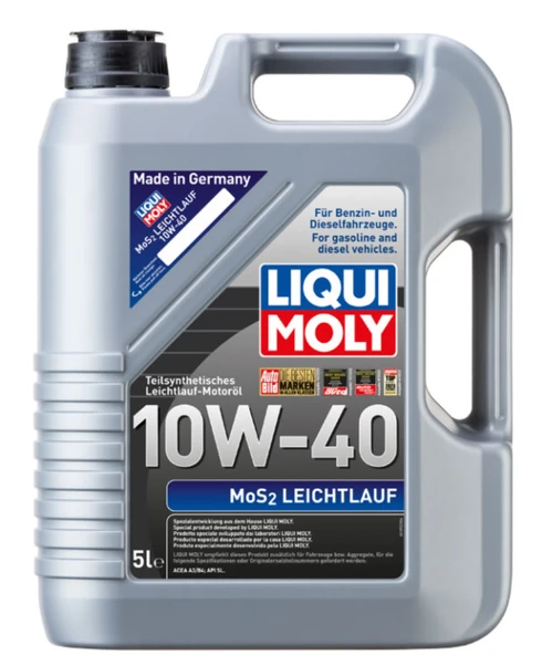Liqui Moly Mos2 Leichtlauf 10W-40 Motor Yağı 5 L (2184) 2025 ÜRETİM ürün görseli 1