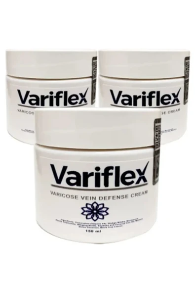 Varicose Vein Defense Cream 150 ml x 3 Bacaklar için Bakım Kremi ürün görseli 1
