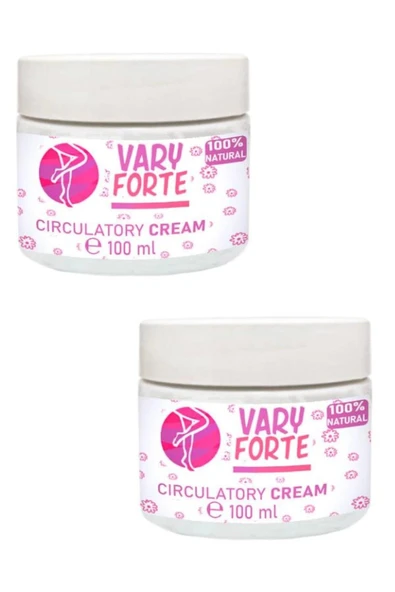 Vary Forte Varislerinize Karşı Rahatlatmaya Bakım ve Masaj Kremi 100 ml x 2 adet ürün görseli 1