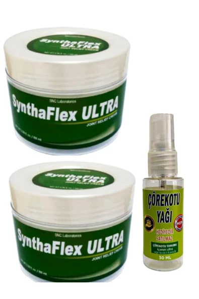 Süper Syntha-Flex  Masaj Bakım Kremi 100 ml x 2 ad+Masaj yağı ile 30 ml ürün görseli 1