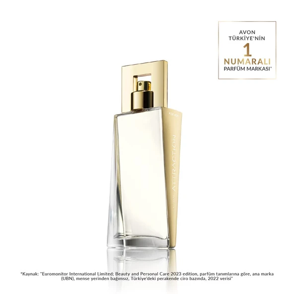 AVON Attraction Kadın Parfüm EDP 50ml - Resim 2