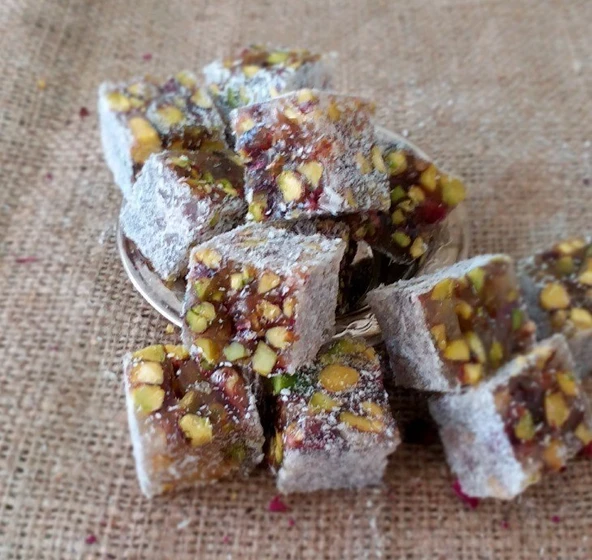 Sade Nuga Lokum (1 kg ) - Resim 3