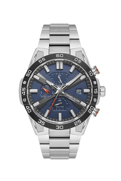 Daniel Klein DK.1.13974-3 Exclusive Fonksiyonlar Aktif Çelik Kaplama Metalik Renk Erkek Kol Saati ürün görseli 1