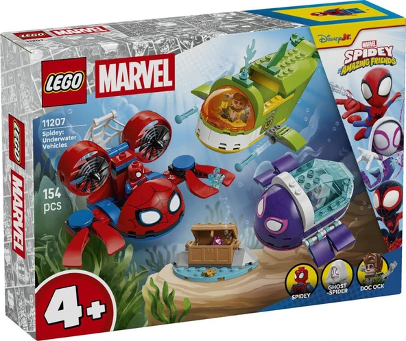 LEGO Super Heroes 11207 Spidey: Underwater Vehicles ürün görseli 1