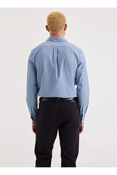 Dockers Erkek Uzun Kol Minimalist Gömlek - Günlük & İş ürün görseli 1