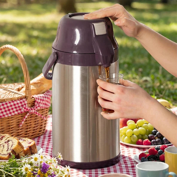 PTTAVM: Cooker 2008-2 Çift Kat Paslanmaz Çelik Termos Çay Termosu