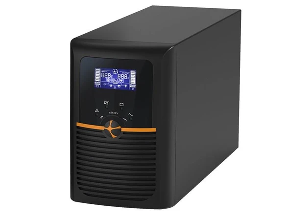 1 Kva On-Line Newtech Pro3 Ups Lcd Ekran 2X9Ah Akü Kesintisiz Güç Kaynağı ürün görseli 1