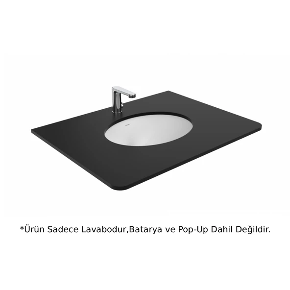 Creavit TP205 Tezgah Altı Lavabo Beyaz 40x52cm ürün görseli 1