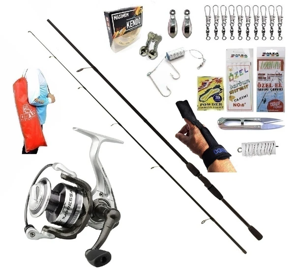 Dam Quick Impressa 4000 240cm 20-40gr Remixon Double Black Kıyı Spin Olta Takımı Seti ürün görseli 1