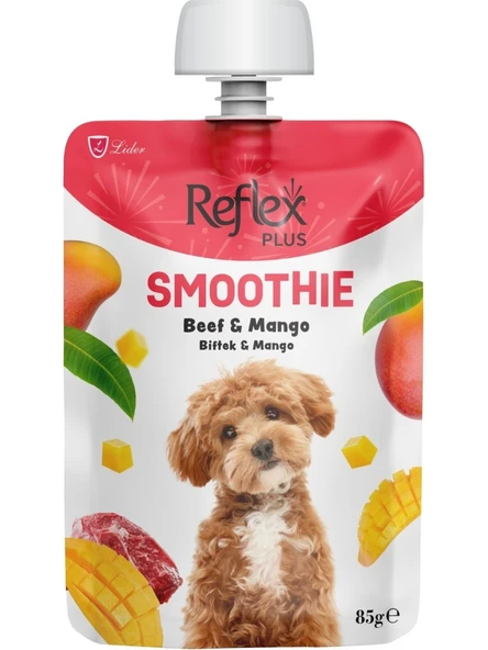 Reflex Plus Smoothie Biftekli ve Mangolu Sıvı Köpek Ödülü 85GR ürün görseli 1