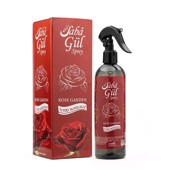 Bad-ı Saba Gül Oda Kokusu - %100 Alkolsüz Kalıcı Ev Spreyi (350 ml) ürün görseli 1