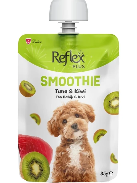 Reflex Plus Smoothie Ton Balıklı ve Kivili Sıvı Köpek Ödülü 85GR ürün görseli 1