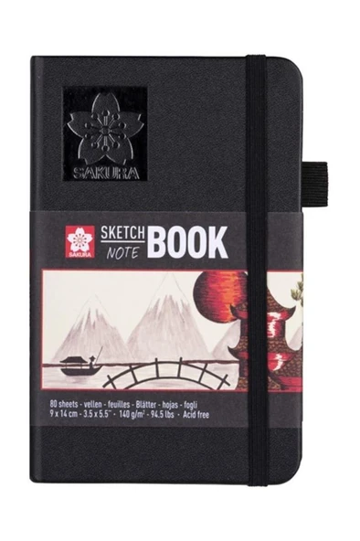 Sakura Sketch Book 140g 80 Yaprak 9x14 Cm ürün görseli 1