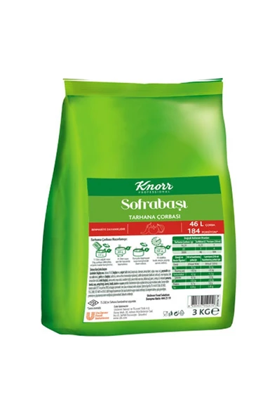 Knorr Chef Base Tarhana Çorbası 3 Kg ürün görseli 1