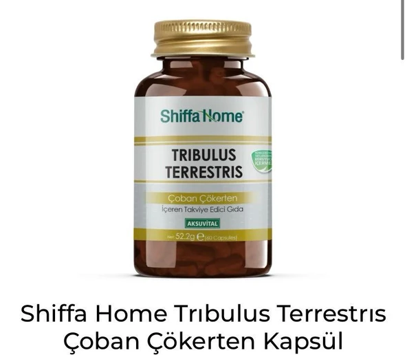 Shıffa Home Tribulus Terrestrıs 60 Kapsül ürün görseli 1