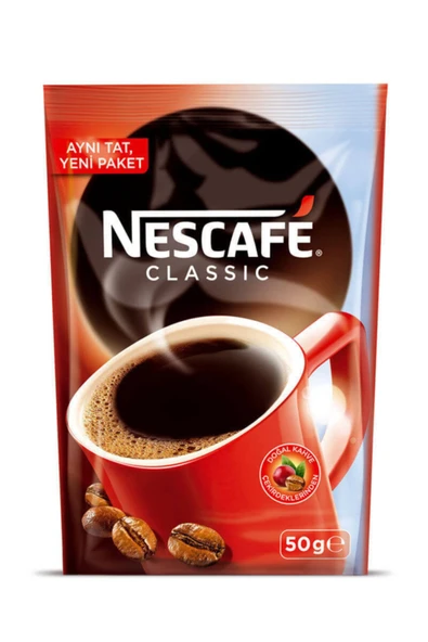 Nescafe Klasik Eko Paket 50 Gr X 2 Adet ürün görseli 1