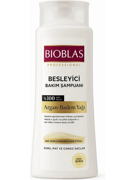Bioblas Argan Baden Yağı Besleyici Bakım Şampaunı 500 ml ürün görseli 1