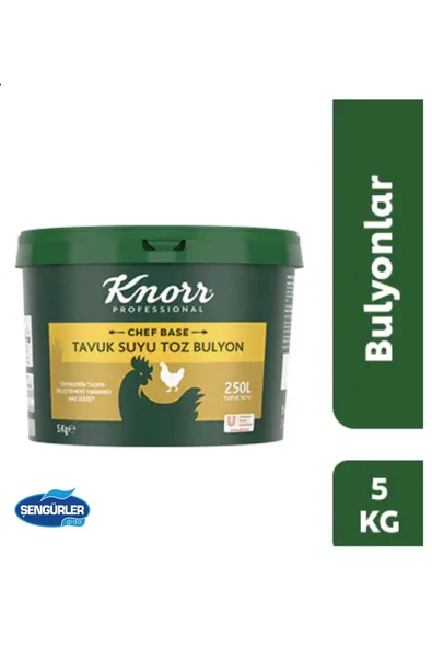 Knorr Bulyon ChefBase Tavuk toz Bulyon 5000gr ürün görseli 1