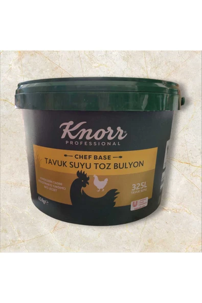 Knorr bulyon ChefBase Tavuk Suyu Toz Bulyon 6,5 Kg ürün görseli 1