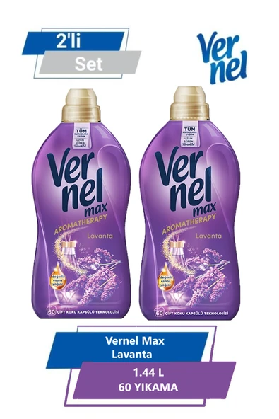 Vernel Max Lavanta 1.44l 60 Yıkama 2'li Set ürün görseli 1