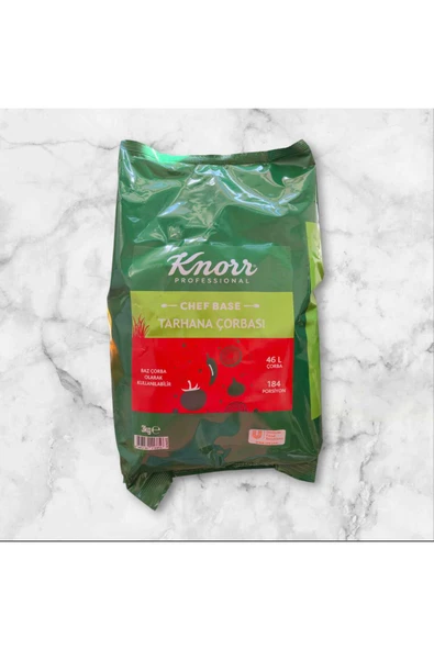 Knorr CHEF BASE Tarhana Corbası 3 kg x 3 Adet ürün görseli 1