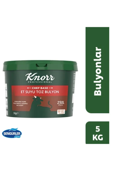 Knorr bulyon ChefBase Et Bulyon toz 5000gr ürün görseli 1
