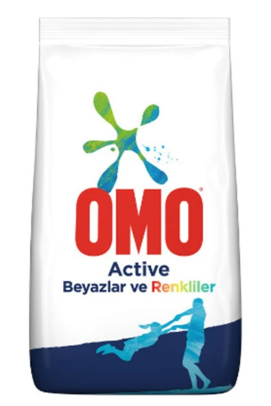 Omo Toz Çamaşır Deterjanı Active Beyazlar Ve Renkliler 10 Kg ürün görseli 1