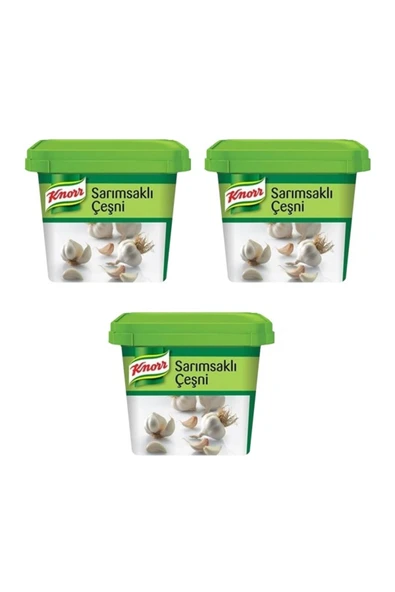 Knorr Sarımsaklı Çeşni sos 750 gr X3 ürün görseli 1