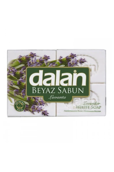Dalan Beyaz Sabun Geleneksel Saf Lavanta 150x4=600 gr ürün görseli 1