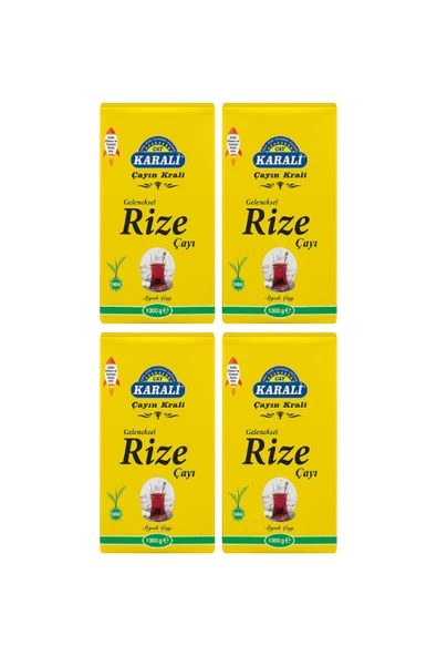 Karali Geleneksel Rize Dökme Çay 1000 Gr X 4 Adet ürün görseli 1