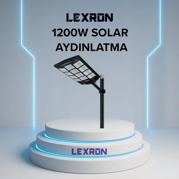 LEXRON 1200W SOLAR AYDINLATMA - Resim 2