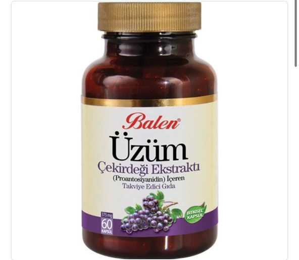 Balen Üzüm Çekirdeği 60 Kapsül ürün görseli 1