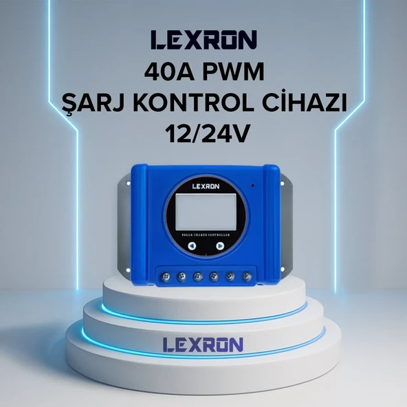LEXRON 40A PWM ŞARJ KONTROL CİHAZI ürün görseli 1