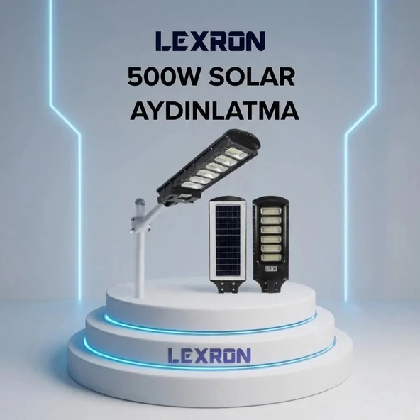 LEXRON 500W SOLAR AYDINLATMA - Resim 2