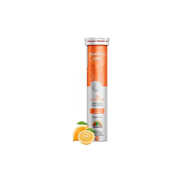 Vitamin C 20 Efervesan Tablet - Resim 2