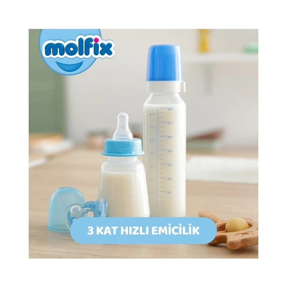 Molfix 5 Numara Junior 100'lü Bebek Bezi - Resim 4