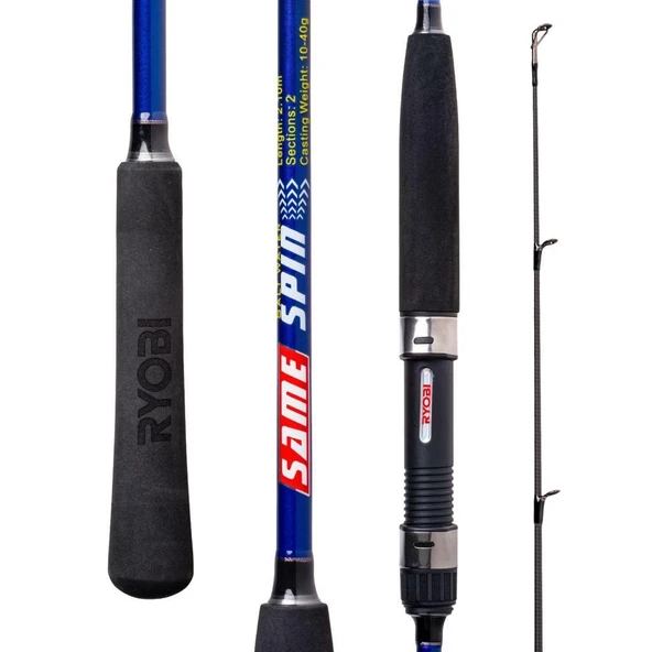 Ryobi Same 10-40 Gr 240 Cm Spin Olta Kamışı - Resim 2
