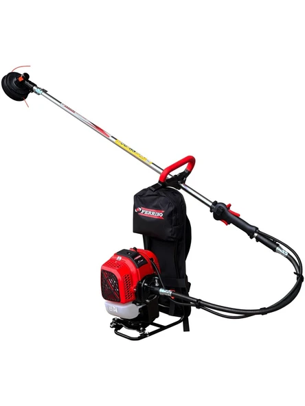 Ferrino 555SX Easy Marşlı Benzinl Motorlu Sırt Tırpan 2.8hp ürün görseli 1