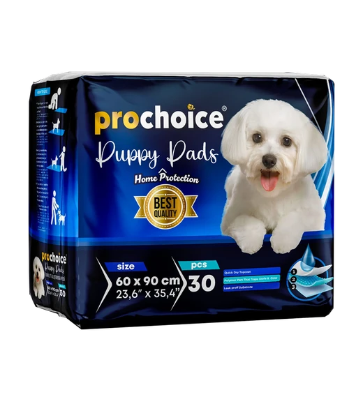 Prochoice 60x90 cm 30'lu Yavru Köpek Çiş Eğitim Pedi ürün görseli 1