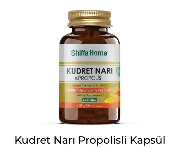 Shiffa Home Kudretnarı  Propolis -60 Kapsül ürün görseli 1