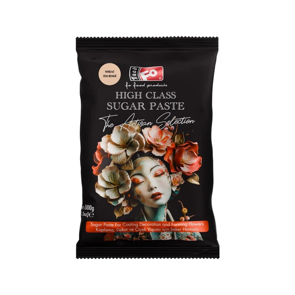 Ten Rengi High Class Kaplama, Dekor ve Çiçek Yapımı için Şeker Hamuru 1 kg ürün görseli 1