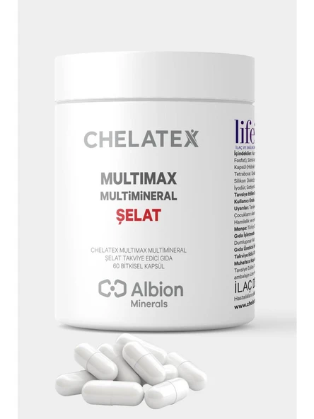 Chelatex Multimax Multimineral 60 Kapsül ürün görseli 1