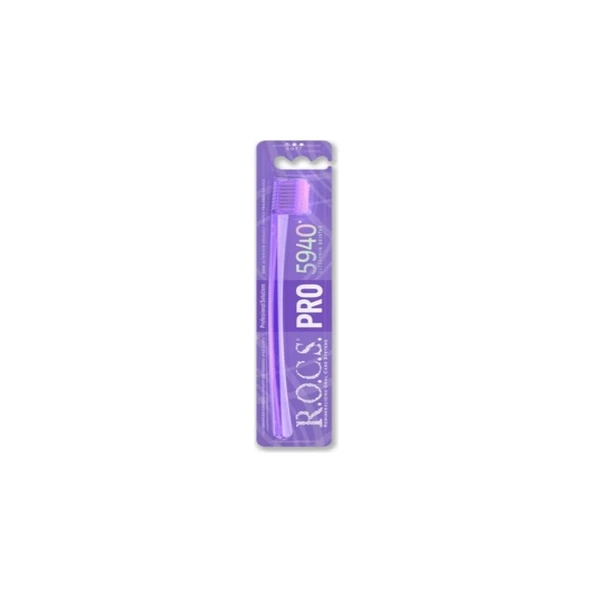 Rocs Pro 5940 Soft Diş Fırçası LİLA ürün görseli 1